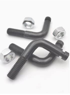 替代米s米 BSPL3/8/5/6/4碳钢L型 /10/12 拉伸弹簧用支柱 开槽型