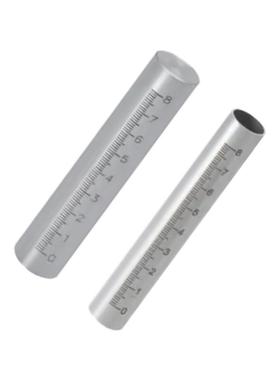 定制带刻度圆棒光轴 FGSTN RCY81 不锈钢圆柱刻度尺刻度支柱杆