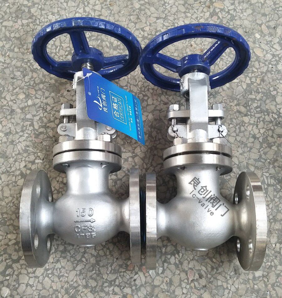 j41w-150lb1寸美标截止阀304不锈钢法兰(RF)美标截止阀