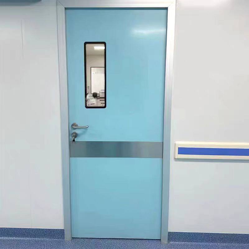 净化钢质门医院无尘车间净化门学校教室门宿舍烤漆门上门测量安装