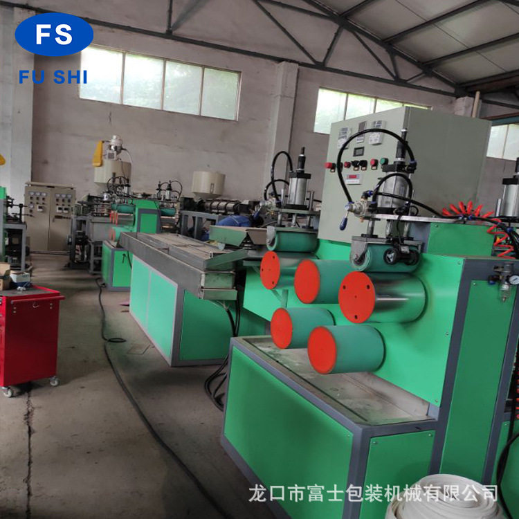 诚信厂家销售沐浴花网挤出机水果网兜机珍珠棉发泡网设备出口国外