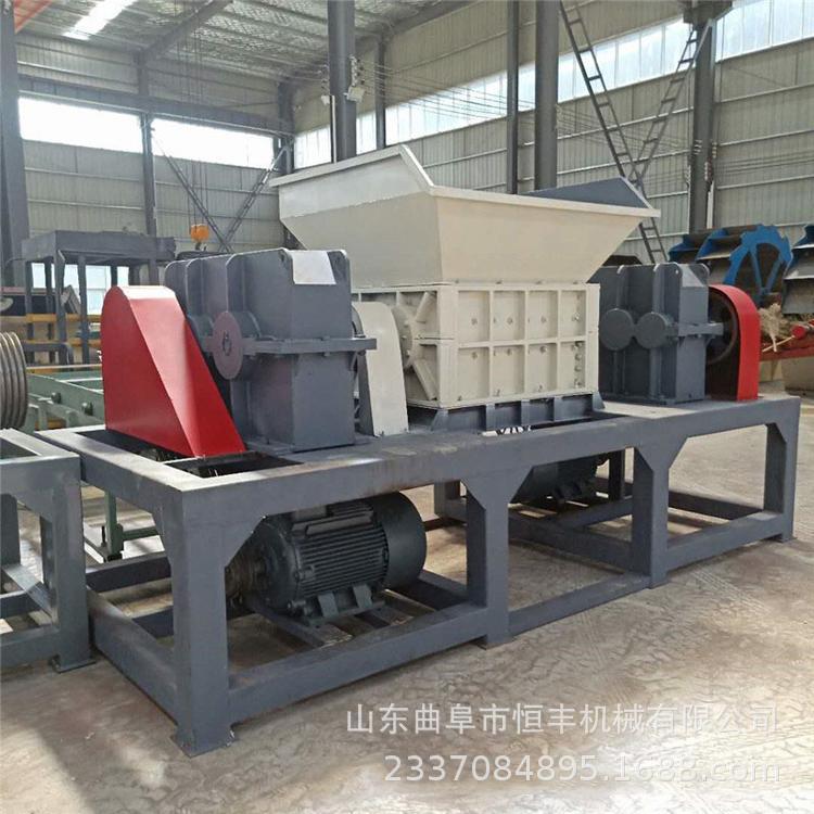 工业固废毛毡废旧衣服撕碎机 铁桶自行车架子破碎机 废钢铁撕碎机