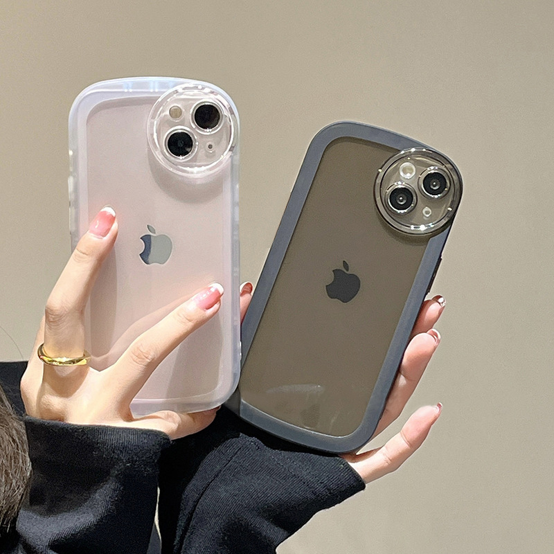 简约纯色透明适用iphone13pro max苹果16手机壳11全包xr软15套14