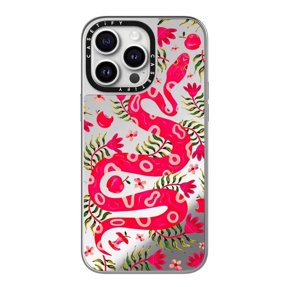 【官方正品】CASETiFY 新款联名伊甸园之蛇16pro适用于苹果iPhone15promax14plus