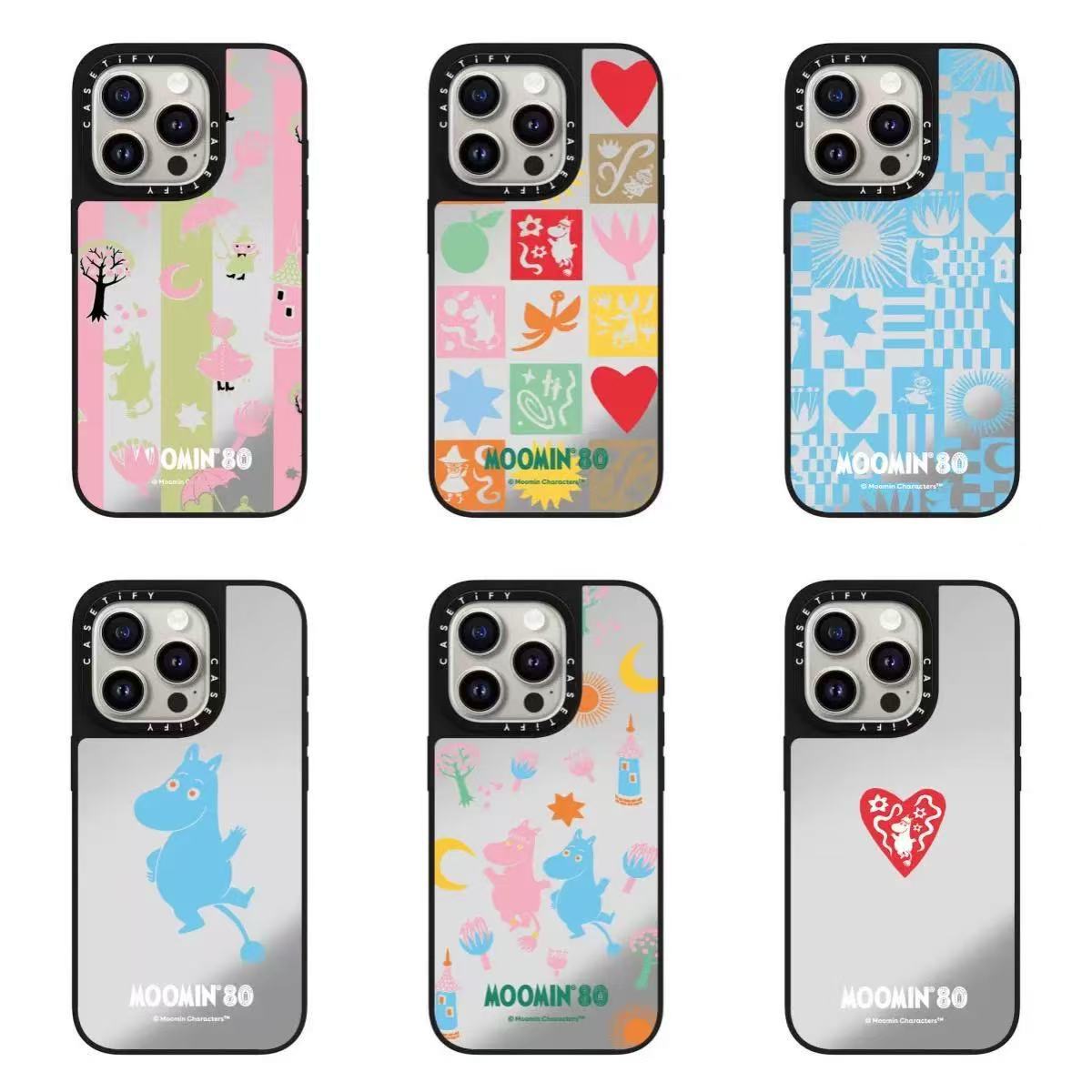 【官方正品】CASETiFY 联名可爱河马Moomin姆明80周年适用苹果iPhone16ProMax15