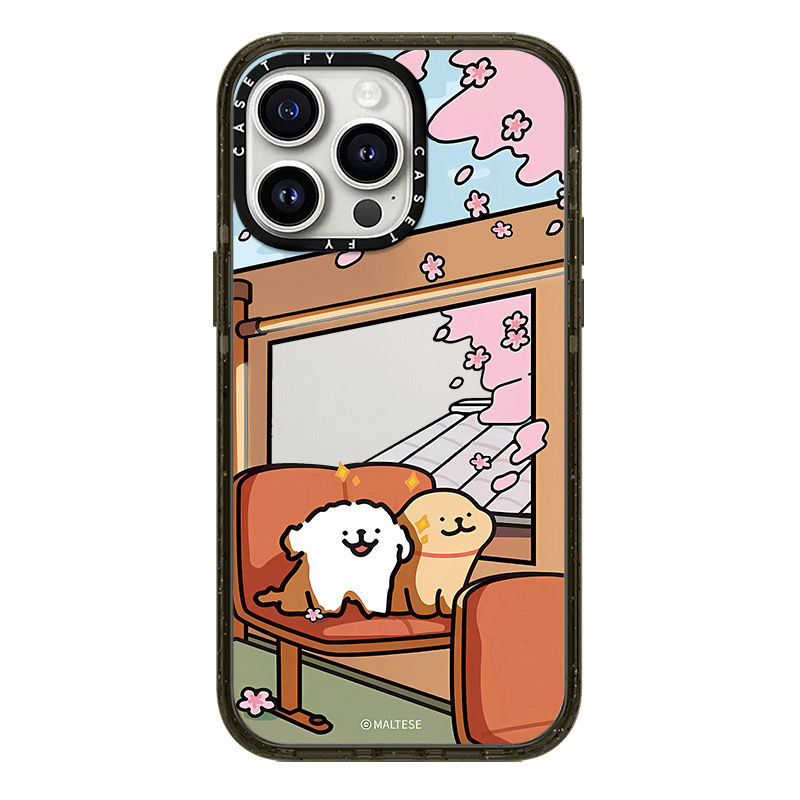【官方正品】CASETiFY 升级版线条小狗适用苹果iPhone16ProMax手机壳15pro潮牌13/14硬套