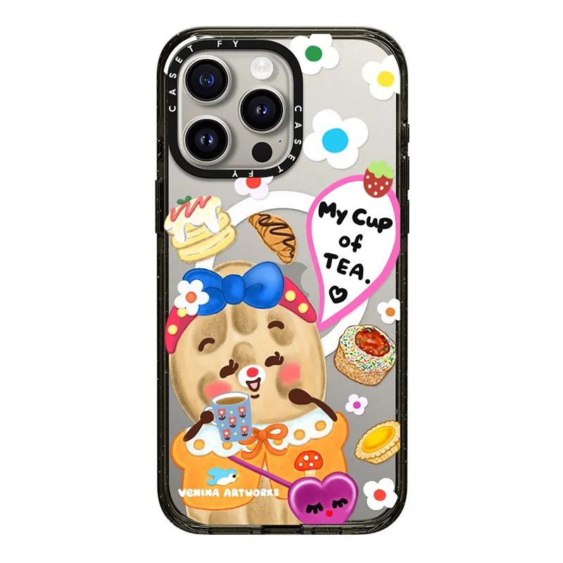 【官方正品】CASETiFY 高版磁吸花生卡通适用苹果iPhone15ProMax手机壳14pro/13保护套12