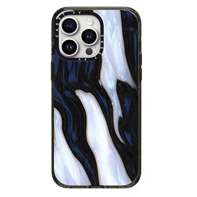 大理石适用苹果iPhone16ProMax手机壳13潮牌12防摔15pro保护套14