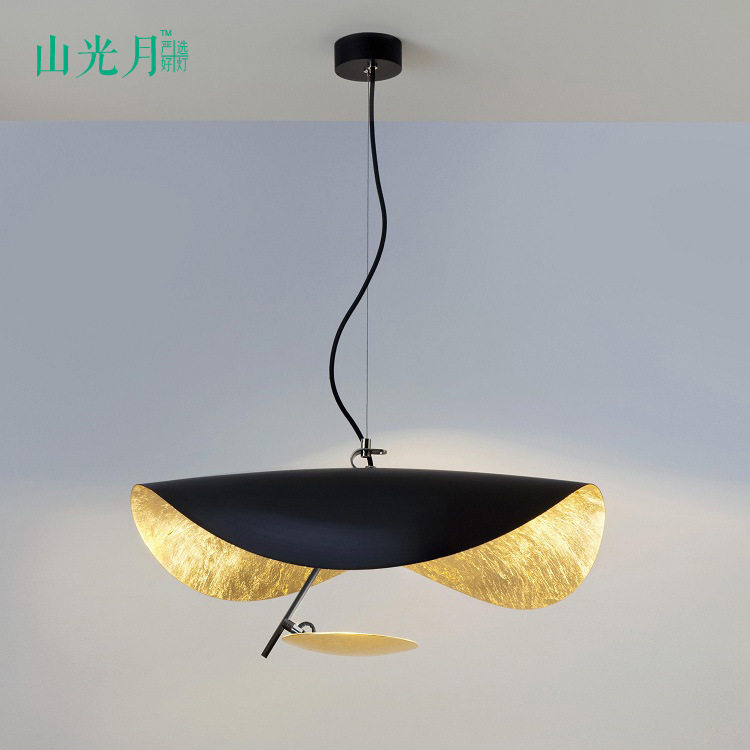 后现代简约创意飞碟客厅艺术餐厅书房工业设计北欧LED单头吊灯具