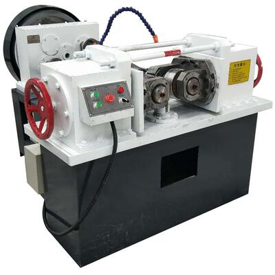 两轴穿墙螺杆滚丝机顶托丝杠液压滚丝机花纹滚丝机止水螺杆