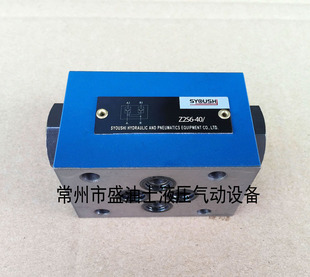 SYOUSHI液压液控单向阀Z2S6-40B Z2S6B-40B现货保压阀质保一年