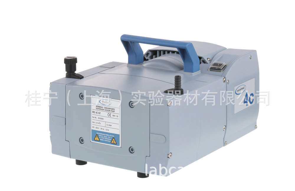 德国Vacuubrand化学隔膜泵MD4CNT小型真空泵隔膜泵