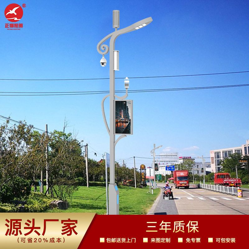 智慧路灯 智慧城市景观灯 8米10米11米12米智慧灯杆户外防水