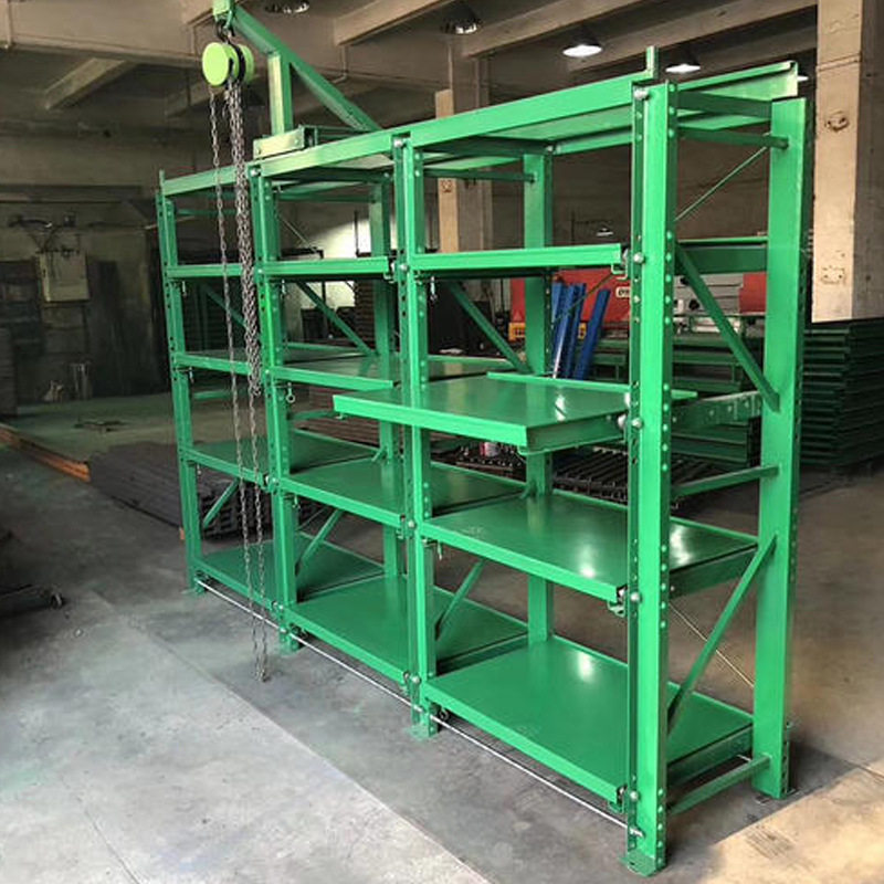 模具货架全开半开式重型模具架模具整理存放架抽屉式货架仓储货架
