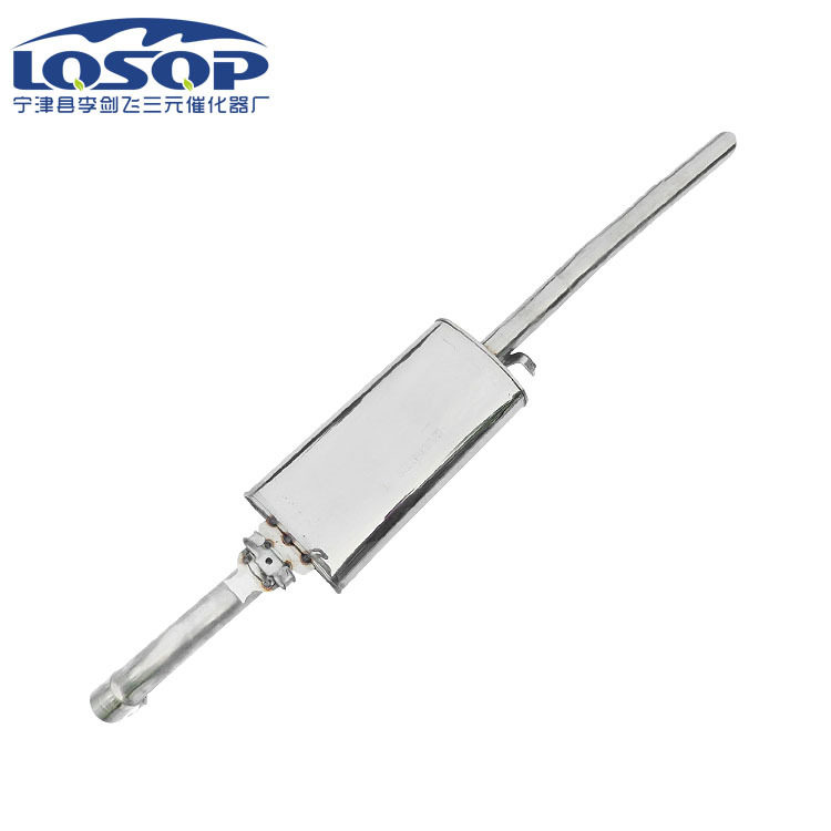 厂家直供消声器 适用于大众捷达王2V 5V后节静音排气管汽车消声器