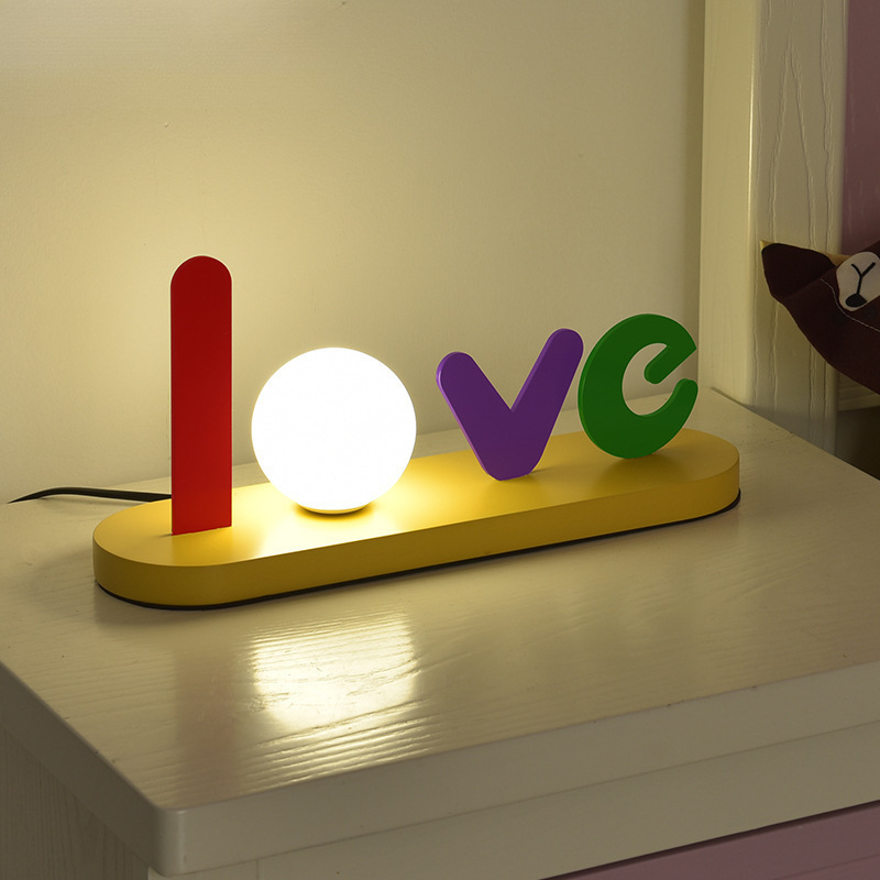 氛围节日氛围灯卧室床头灯小夜灯创意北欧装饰台灯现代简约