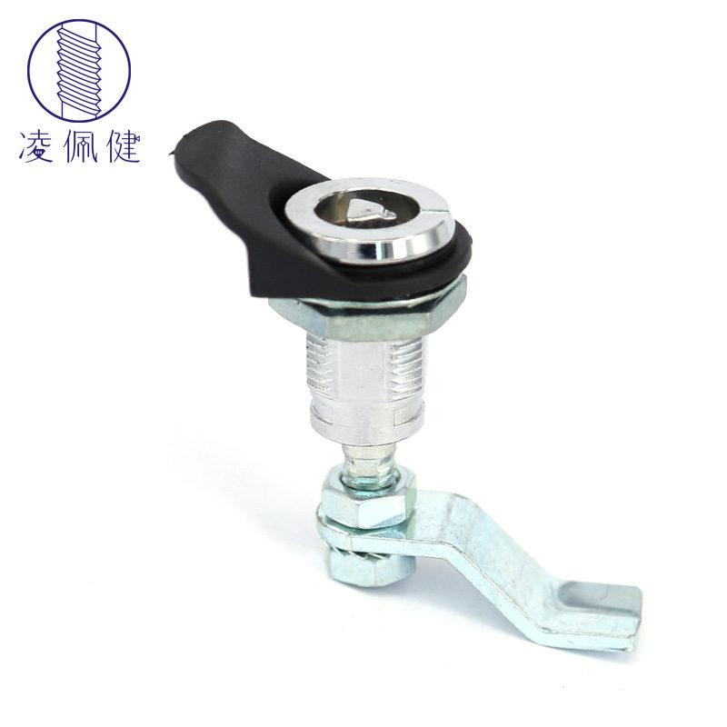 压缩型锁芯三角锁 工业机柜机箱控制开关柜锁 自动化设备门锁