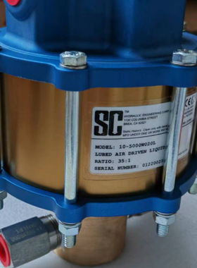 SC气液增压泵10-6000W020现货10-6000W030增压泵SC