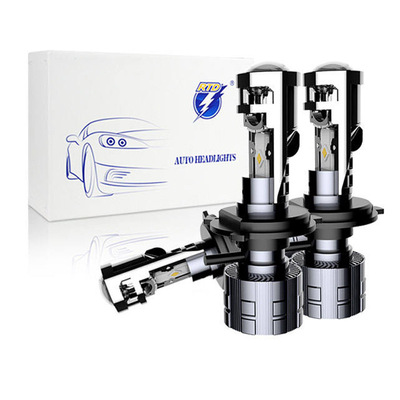 A80 H4 H7 9005 9006 H11 4300K 6000K 带透镜LED汽车前大灯 汽车