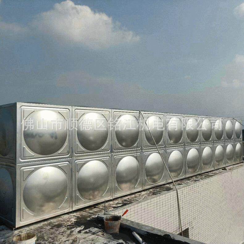 大型不锈钢焊接生活水箱太阳能承压水箱方形组合生活水箱