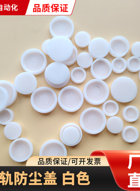 白色A德国纳直线导轨防尘盖螺丝盖国产轴承孔塞THK防尘塞C8C12C14