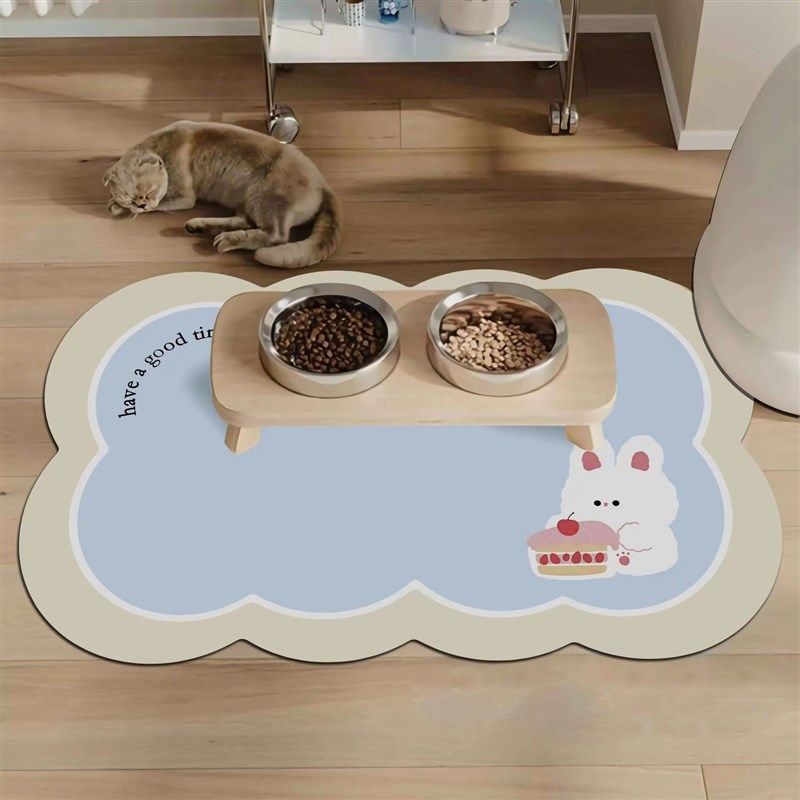 宠物餐垫猫咪狗狗吃饭硅胶皮革碗垫防水防油防漏食易X清洁猫碗垫,宠物/宠物食品及用品,猫狗垫子,淘宝优惠券,粉丝福利购,淘宝优惠卷