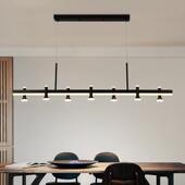 现代493约新款 客厅多铁别艺灯罩圆吊简灯酒店墅样板房卧室头吊灯