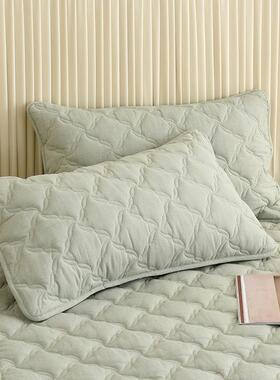 纯棉床裙单件季通用全色棉纯垫床保护罩床罩2025新四款OCZ夹棉床