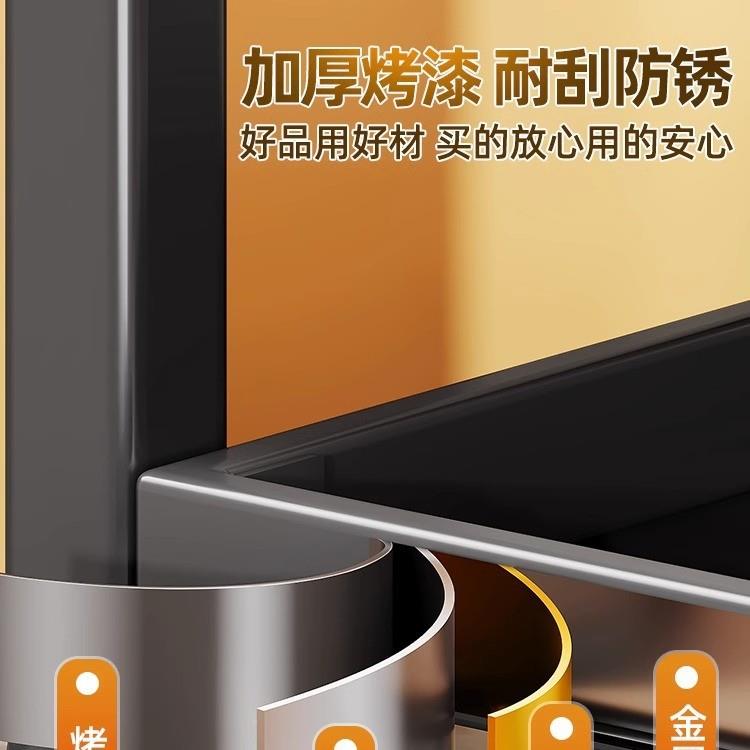 厨房物架WGV调料置架能面多功厨台房盐油转角多层收纳盒三角架