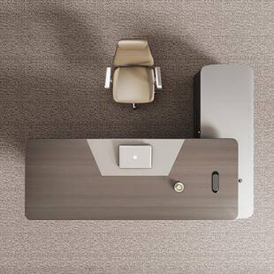 高气档豪华MG-ZY-总办办公裁桌现代老板桌椅组合时尚大大班台老板