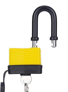 苏SFS950识SF95锁0长梁S防水千层挂锁（计价单位：个）黄色