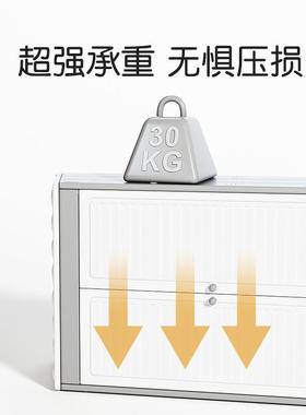 哈加比树厚儿童衣衣柜家用卧室装简易组收纳柜婴儿宝NFD宝双开门