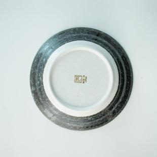 进口瓷餐陶具釉下红彩VCG雪系列叶家用米饭碗面碗碗碟盘子组合