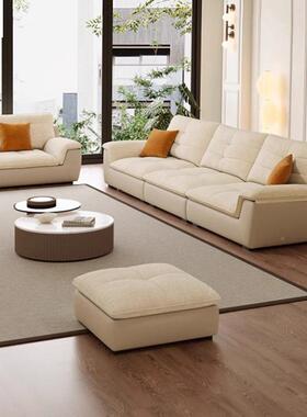 高OGW端雪尼尔棉布艺沙发洗拆客厅简约现代大小户可型羽麻绒乳胶