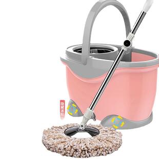 家用免手墩洗布锈钢不托把把 厂家拖旋转无品牌