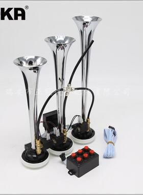 DH三A亚冠-AS94B现货12/24V管音乐电控气喇K叭六音喇AS094B叭0改