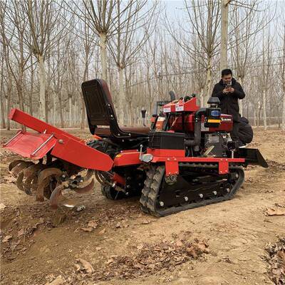 乘坐式履微耕机多功机能园管理机小型农用田打田山区AIP大棚耕田