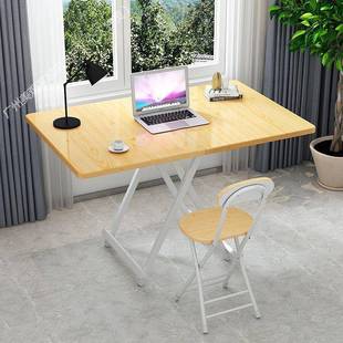 折叠桌17879餐桌方桌子用简易1米吃饭桌家90cm外摆户摊椅折叠桌小