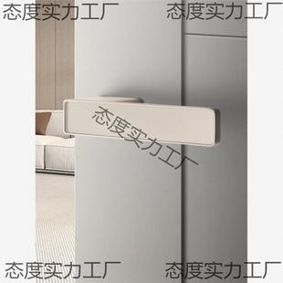 意式极见描述简门锁卧室用音房间型门锁通静卧室门磁吸米思门锁