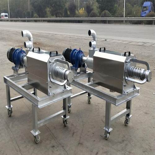 液处理猪粪水用固分离机养猪水场VIV螺旋压脱水机挤牧场猪屎挤机