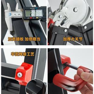 小巨人伸缩梯子家用多功能便携升降楼梯折叠梯人字梯工程梯空新款