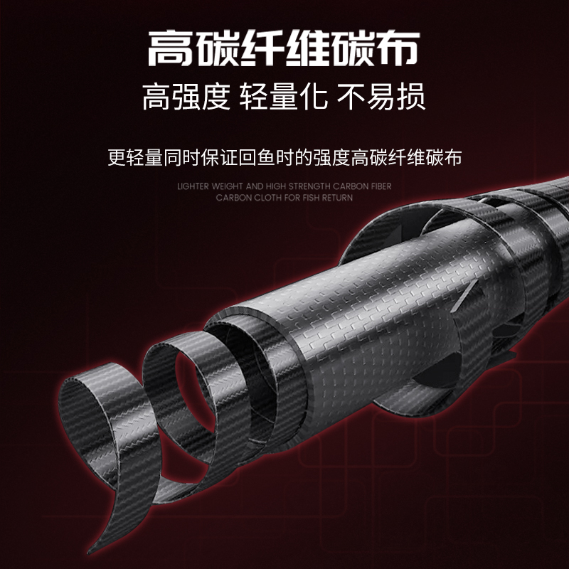 速发远投双稍路亚竿MH H硬调枪直柄套装淡海水超硬轻雷打黑