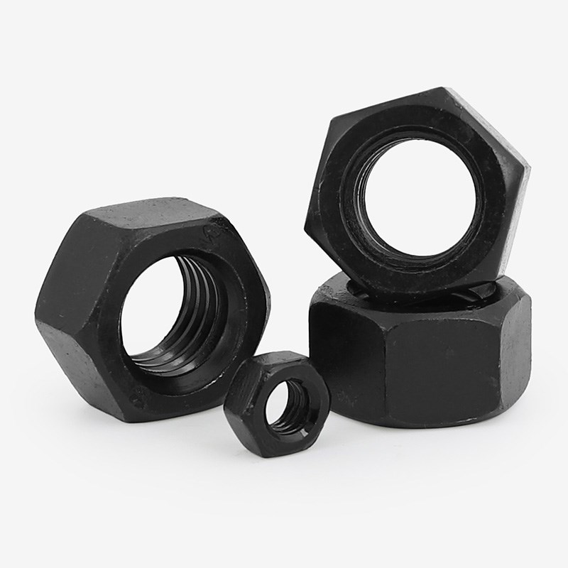 速发黑色14不锈钢六角螺母D4I螺帽螺丝帽2.5M4M5M6M8M10M02