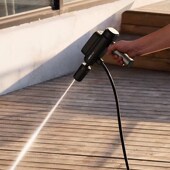 HOTO小猴折叠洗车机家用清洗多A功能高压水枪无线便携电动洗车神