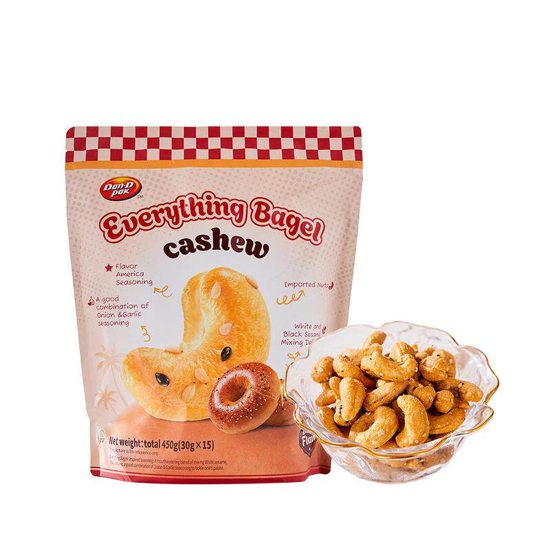 山姆会员店代购Dan On Foods Corporation 贝果风味腰果450g