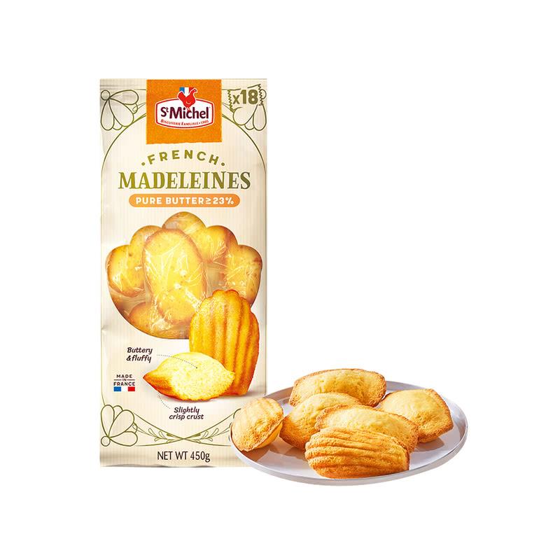 山姆会员店代购ST.MICHEL法国进口法式奶酥玛德琳450g