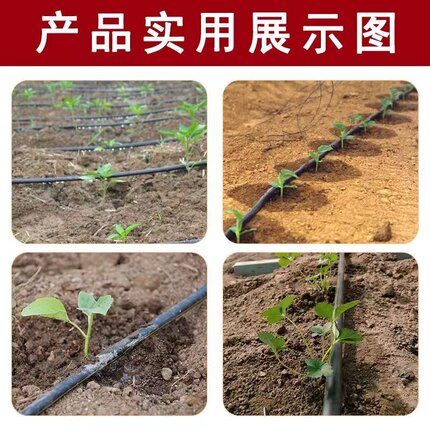 16mm滴水g农用贴片 滴灌带单孔滴管双孔滴带微喷带喷水管灌溉设备