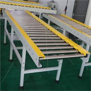 滚筒输送机包胶辊筒传送线包装 输送线无动力滚筒线