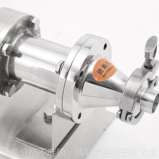 现货卫生级不锈钢螺杆泵 G型单螺杆泵卫污泥泵浓浆泵工业浓浆泵