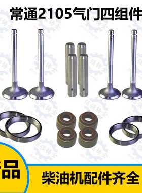2108 常通CT2100 双缸柴油机2105 气门 座圈 导管油封拖拉机配件